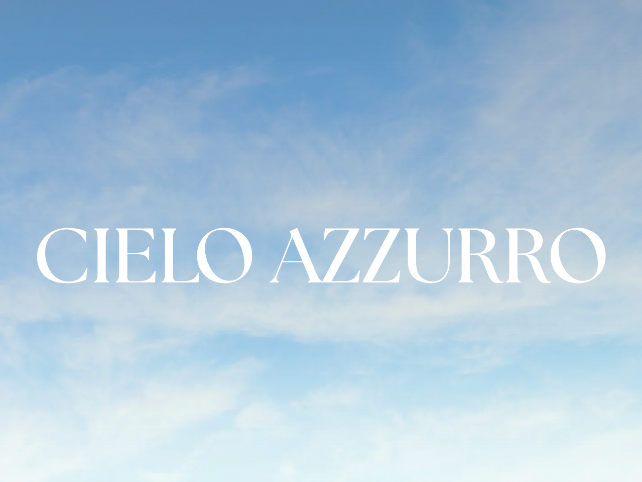 CIELO AZZURRO